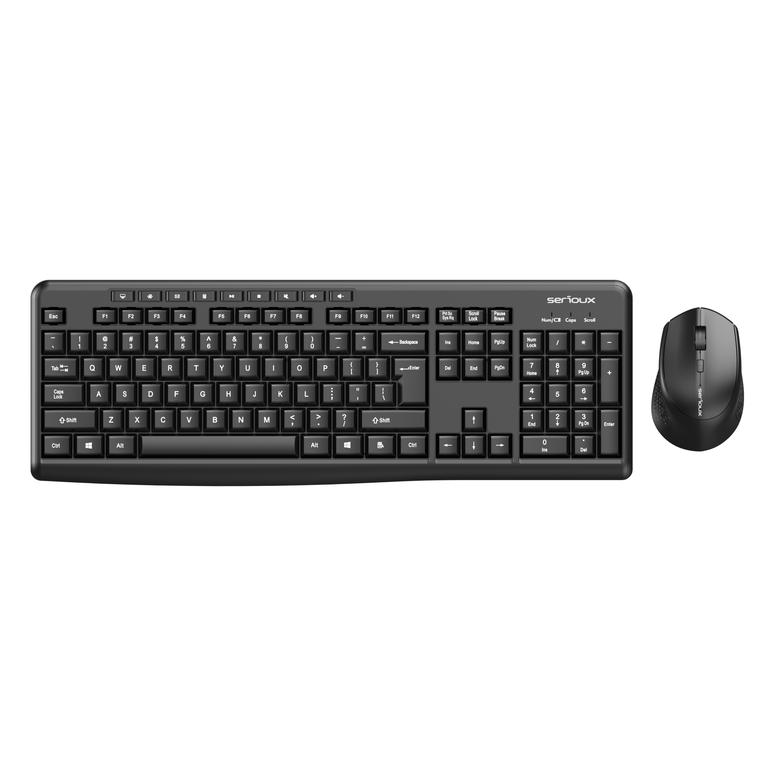 Kit tastatură și mouse wireless 2.4g tastatură: cu rând independent de taste multimedia * mod: 2.4g * număr taste: 104 + 9 taste rapide * material: abs * culoare: negru * chipset: huntersun * aspect: orice aspect disponibil * tip interfață: usb * dimensiu,  Kit mouse tastatura | electropc.ro