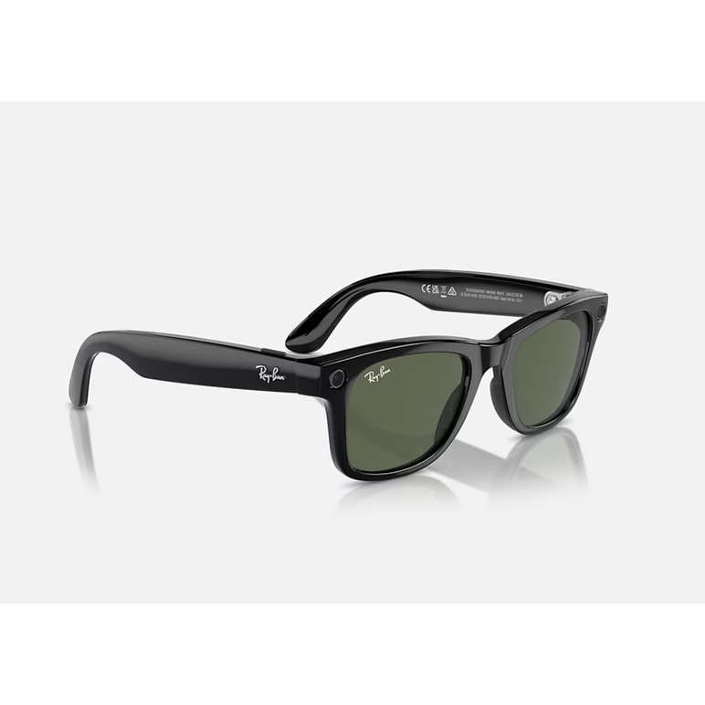 Rayban meta wayfarer shiny black/green,  Gadgeturi | electropc.ro