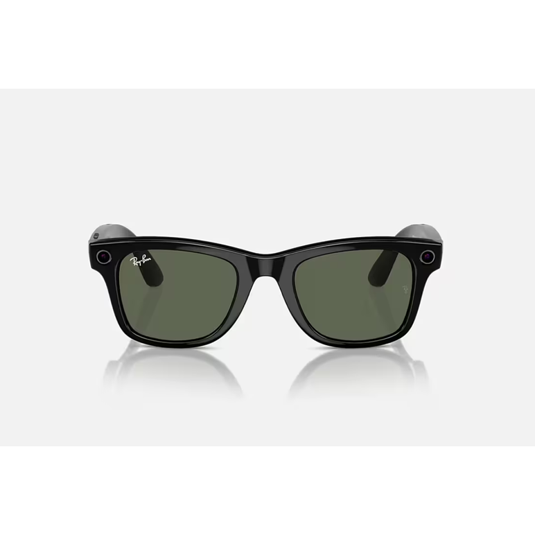 Rayban meta wayfarer shiny black/green,  Gadgeturi | electropc.ro