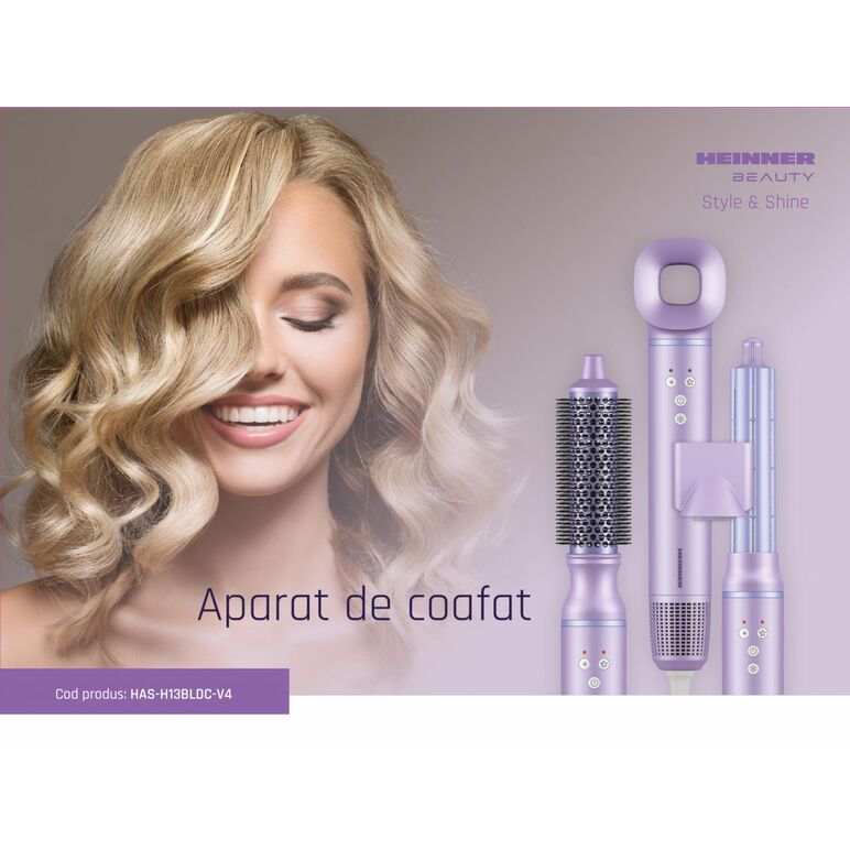 Aparat de coafat heinner has-h13bldc-v4,  Perii de par electrice | electropc.ro