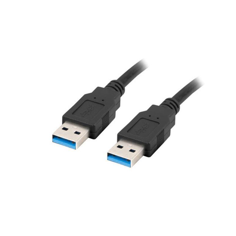 Cablu usb-a m/m 3.0 0,5 m negru,  Cabluri periferice | electropc.ro
