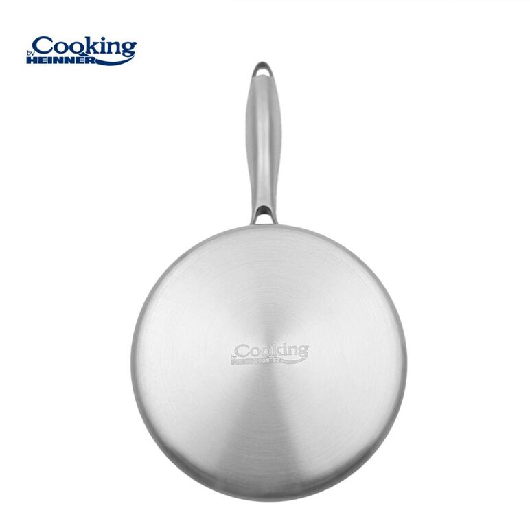 Caserola inox+capac sticla 16x8.5cm,1.6l, atomic3, cooking by heinner,  Tavi copt | electropc.ro