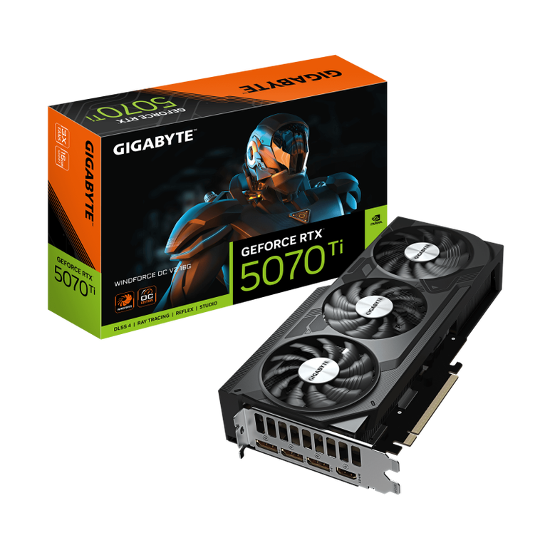 Gigabyte geforce rtx 5070 ti windforce oc v2 16g. graphics processor family: nvidia, graphics processor: geforce rtx 5070 ti, processor frequency: 2497 mhz. discrete graphics card memory: 16 gb, graphics card memory type: gddr7, memory bus: 256 bit, memor,  Placi video | electropc.ro