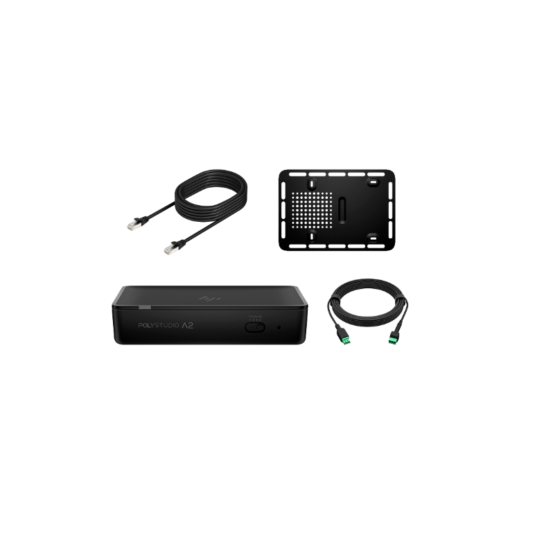 Hp poly studio a2 audio bridge w/ cat6a and mic extension cable and mounting plate,  Periferice Diverse | electropc.ro