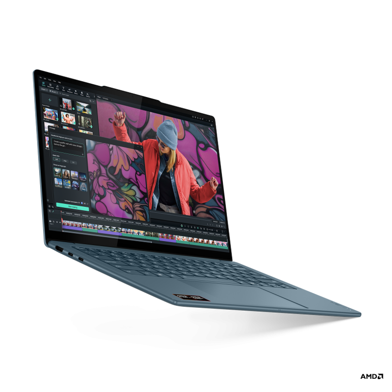 Laptop lenovo yoga slim 7 14akp10, 14" 2.8k wqxga+ (2880x1800) oled 1100nits (peak) / 500nits (typical) glossy, 100% dci-p3, 120hz, eyesafe®, dolby vision®, displayhdr™ true black 1000, x-rite®, puresight pro, amd ryzen™ ai 7 350 (8c / 16t, 2.0 / 5.0ghz, ,  Laptopuri | electropc.ro