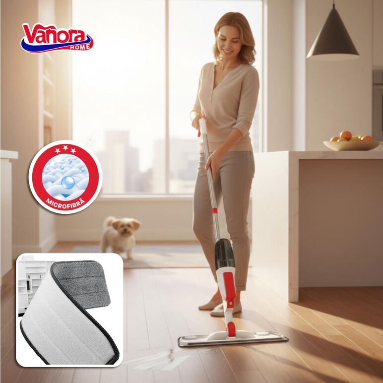 Rezerva din microfibra fast clean, 39x12 cm,  Maturi & Mopuri & Galeti | electropc.ro