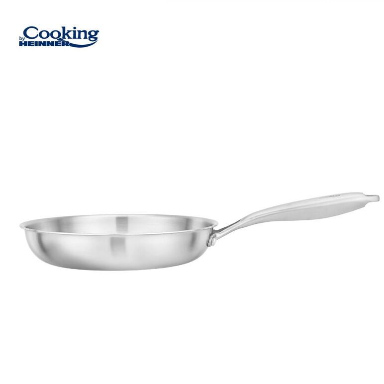 Tigaie inox 3 straturi 24x4 cm, atomic3, cooking by heinner,  Tigai si seturi | electropc.ro