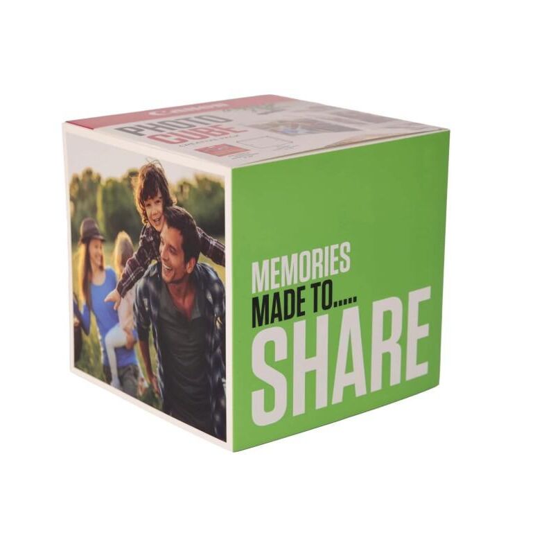 Canon pp-201 13x13cm photo cube green, 40 coli, 1 x rama foto.,  Hartie foto | electropc.ro