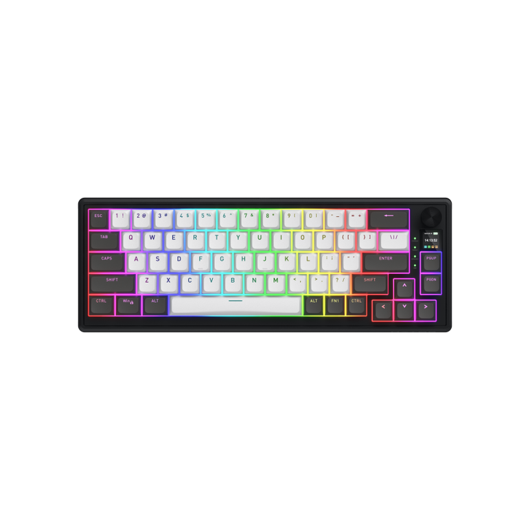 Hator skyfall pro wireless 65. keyboard form factor: 65%. keyboard style: straight. connectivity technology: wired & wireless, device interface: usb + rf wireless + bluetooth, keyboard key switch: mechanical, keyboard layout: qwerty. backlight type: rgb l,  Tastaturi | electropc.ro