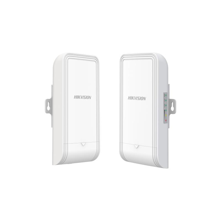 Kit wireless bridge hikvision ds-3wf1000-ei-2n/p 2.4ghz 300mbps 1km, pana la 1km transmisie wireless, 300 mbps 802.11n wireless bridge, built-in 7dbi 2 x 2 mimo antenna, standard poe, 2 × 10/100 mbps rj45 ports, dimensiuni: 90.8 mm × 187.87 mm × 57.87 mm,,  Centrale si tastaturi | electropc.ro