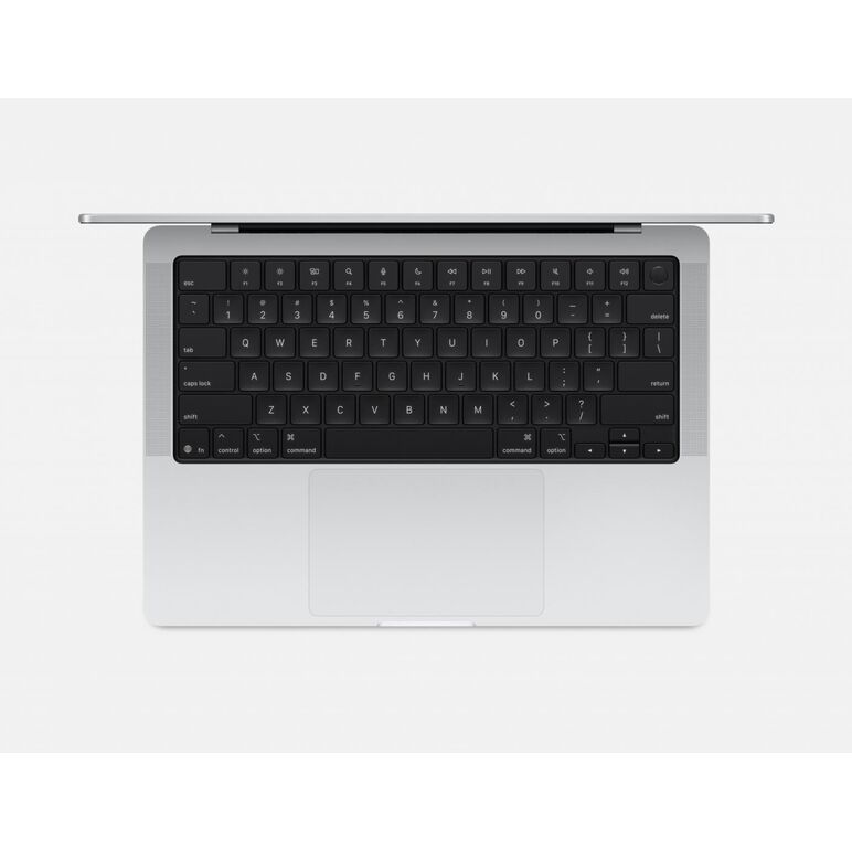 Macbook pro 14.2"/apple m5 (cpu 10-core, gpu 10-core, neural engine 16- core)/24gb/1tb - silver -us english kb kb (no adapter) - 2025 (cto from mde64ro/a),  Laptopuri | electropc.ro