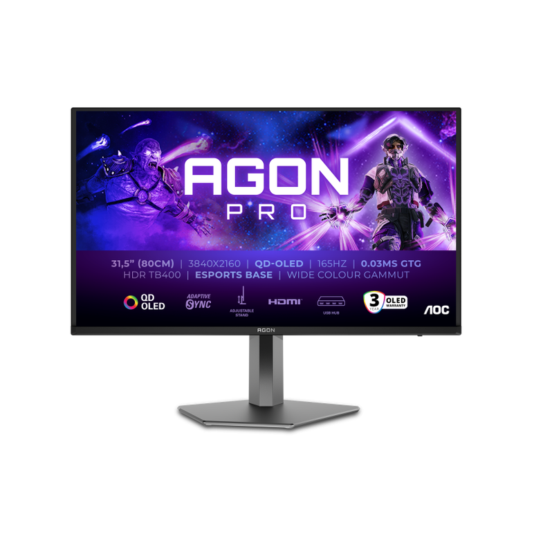 Monitor aoc 31.5" ag326ud,  Monitoare LED | electropc.ro