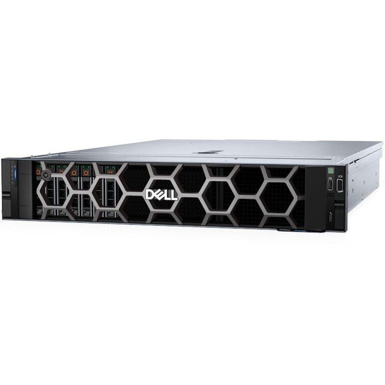 Poweredge r760xs rack server intel xeon silver 4514y 2g, 16c/32t, 16gt/s, 30m cache, turbo, ht (150w) ddr5-4400, 32gb rdimm, 5600mt/s, dual rank, 480gb ssd sata read intensive 6gbps 512e 2.5in hot-plug ag drive,3.5in hyb carr, 3.5 chassis with up to 12 ha,  Sisteme server | electropc.ro