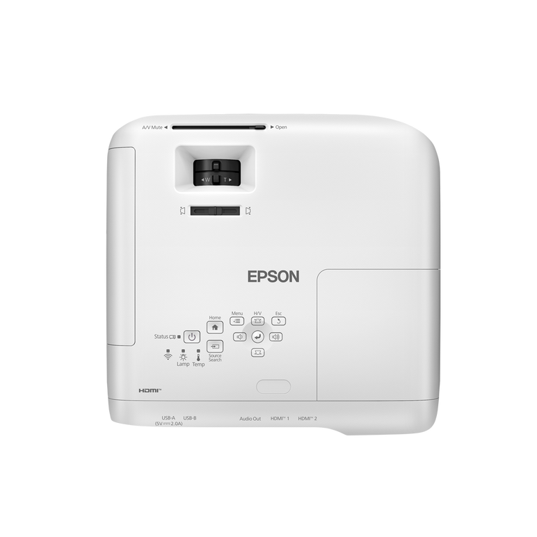 Projector epson eb-fh54, tehnologie 3lcd, luminozitate: 4100 lumeni, rezolutie: 1080p, aspect: 16:9, contrast 16.000 : 1, sursa lumina: lampa, dimensiune maxima proiectie: 31"-304", distanta proiectie: 0.9m-8.9m, interfata: usb, wi-fi, 2 x hdmi, miracast,,  Videoproiectoare | electropc.ro