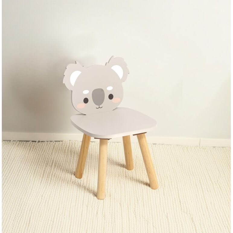 Scaun copii, mdf,design ursulet koala, u-grow,  Mobilier camera copii | electropc.ro