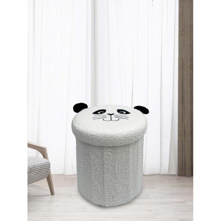 Taburet figurina urs panda 30x37.5 cm,  Pufuri si Tabureti | electropc.ro
