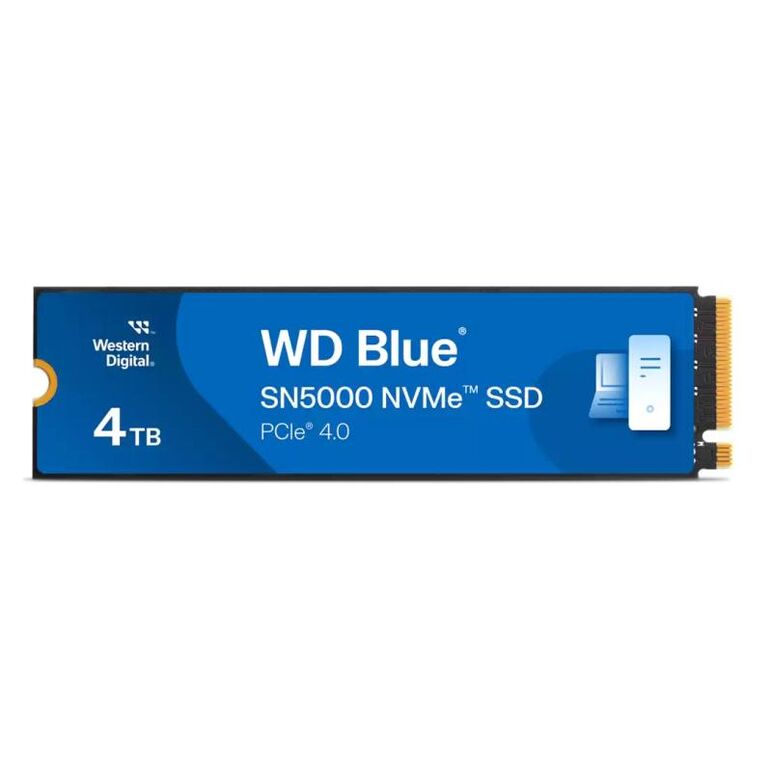 Western digital wd blue sn5000 nvme. ssd capacity: 4 tb, ssd form factor: m.2, component for: pc/laptop,  SSD-uri Interne | electropc.ro
