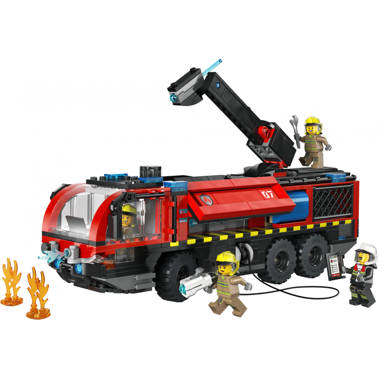 Autospeciala de pompieri la aeroport lego60499,  Seturi de constructie | electropc.ro
