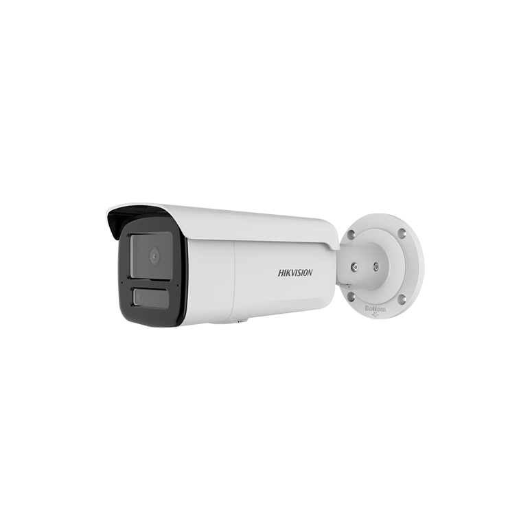Camera de supraveghere ip bullet 6mp hikvision ds-2cd2t63g2-4li(4mm), lentila fixa 4mm, iluminare min: color: 0.005 lux @ (f1.6, agc on),0 lux cu lumina alba, ir 80m, microfon incorporat, slot card de memorie: microsd/microsdhc/microsdxc maxim 512gb, alar,  Camere supraveghere IP | electropc.ro