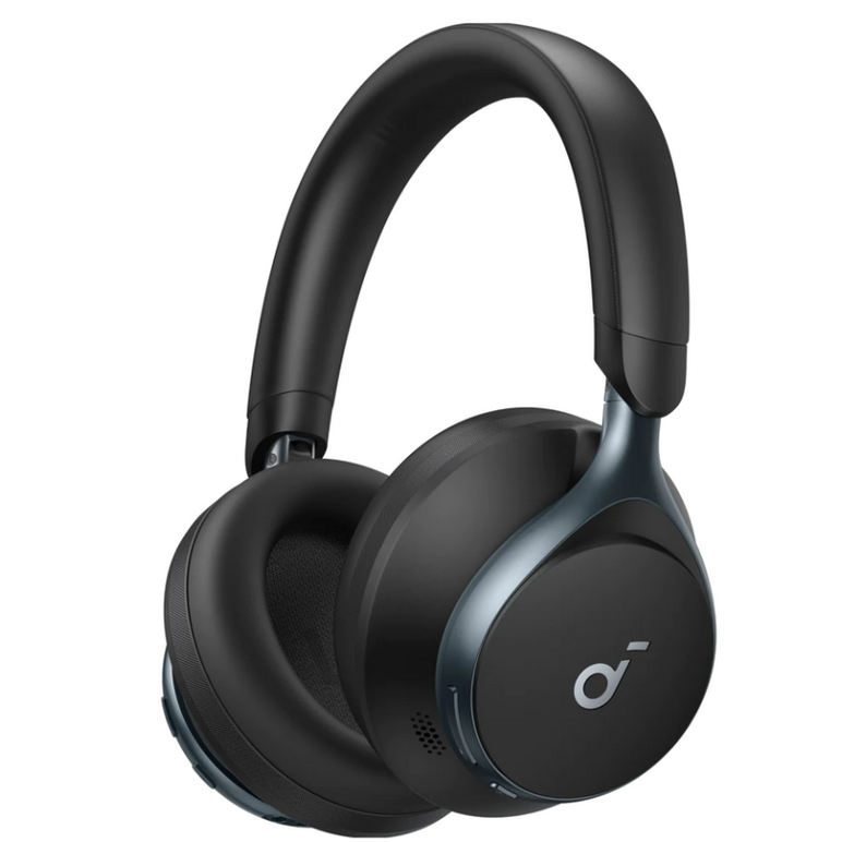 Casti anker "soundcore space one", over-ear, utilizare multimedia, bluetooth 5.3, wireless, durata baterie pana la 55 ore, noise cancelling, anc, 3 x mic, negru, "a3035g11",  Casti audio | electropc.ro