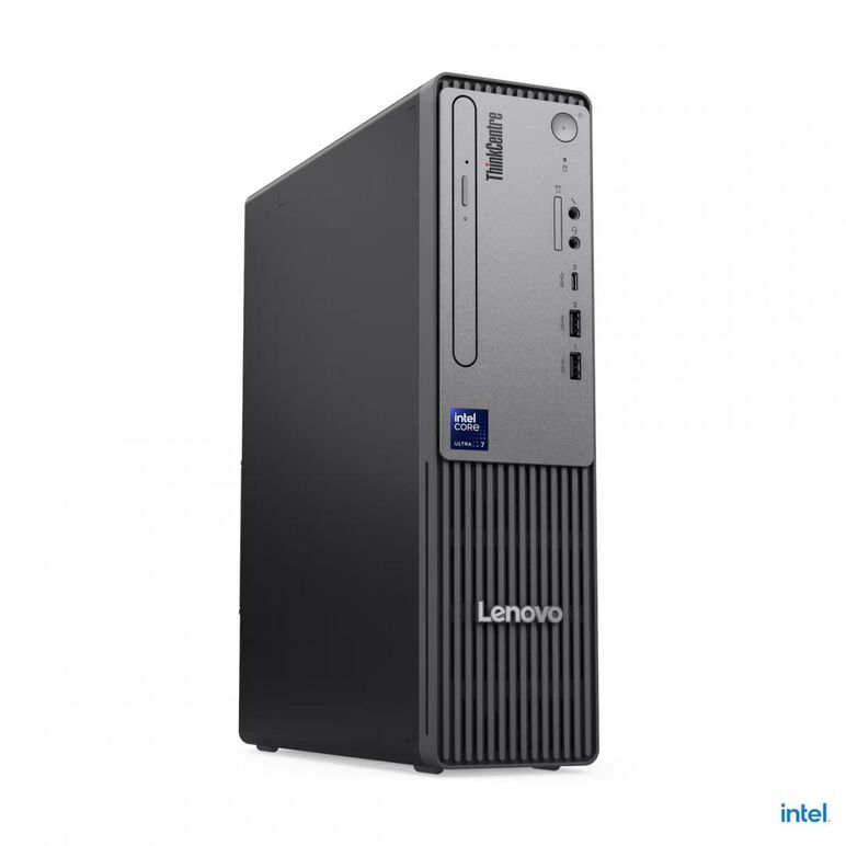Desktop lenovo thinkcentre neo 50s gen 6 , intel® core ultra 3 205, 8c (4p + 4e) / 8t, max turbo up to 4.9ghz, 15mb intel smart cache, ram 1x 8gb udimm ddr5-5600, ssd 512gb ssd m.2 2280 pcie® 4.0x4 nvme®, video: integrated intel® graphics, optic: none, ca,  Desktop PC | electropc.ro