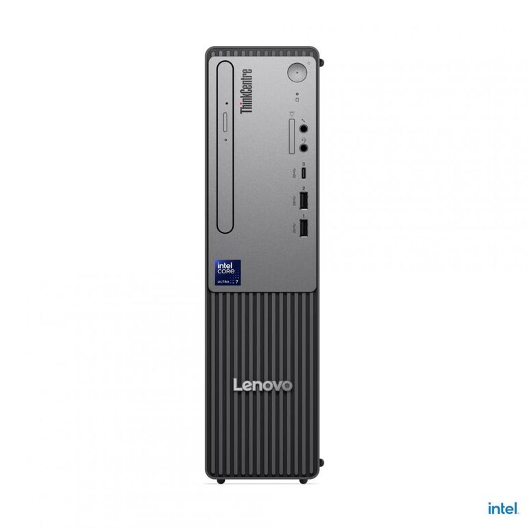 Desktop lenovo thinkcentre neo 50s gen 6 , intel® core ultra 5 225, 10c (6p + 4e) / 10t, max turbo up to 4.9ghz, 20mb intel smart cache, ram 1x 16gb udimm ddr5-5600, ssd 512gb ssd m.2 2280 pcie® 4.0x4 nvme®, video: integrated intel® graphics, optic: none,,  Desktop PC | electropc.ro