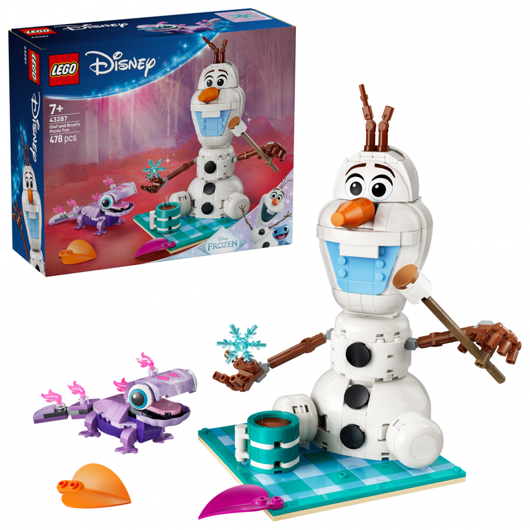 Distractie la picnic cu olaf si bruni lego43287,  Seturi de constructie | electropc.ro