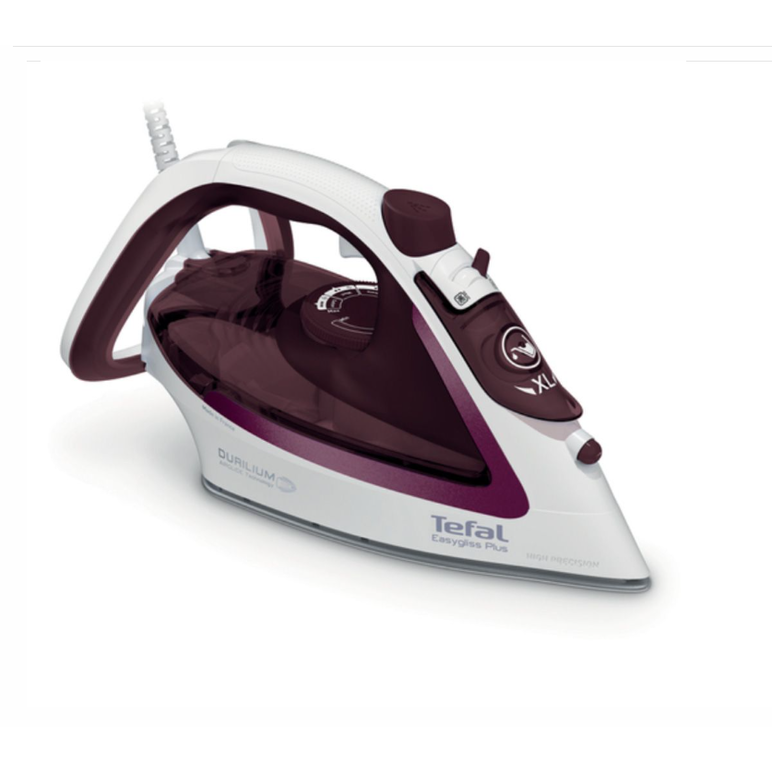 Fier de calcat tefal express steam fv5714e0, 2500w, jet de abur 190 g/min, abur variabil 0-45 g/min, 270 ml, violet,  Fiare de calcat | electropc.ro