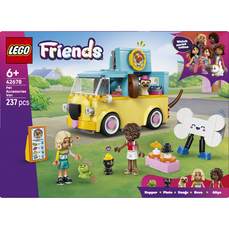 Furgoneta cu accesorii pentru animale de companie lego42678,  Seturi de constructie | electropc.ro
