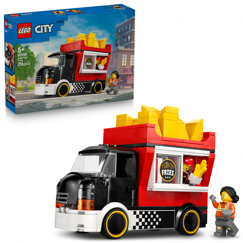 Furgoneta de cartofi prajiti lego60488,  Seturi de constructie | electropc.ro
