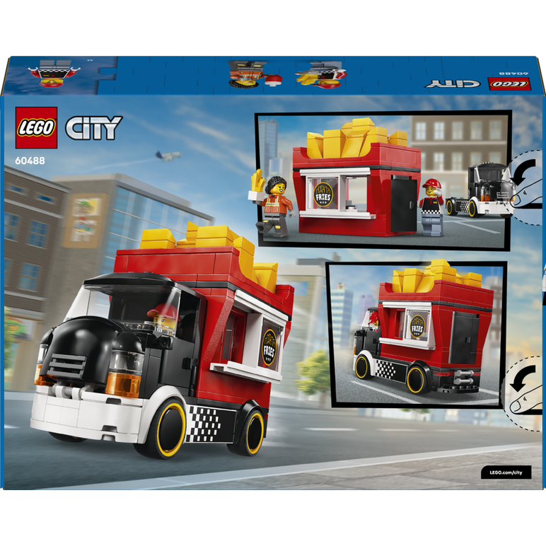 Furgoneta de cartofi prajiti lego60488,  Seturi de constructie | electropc.ro