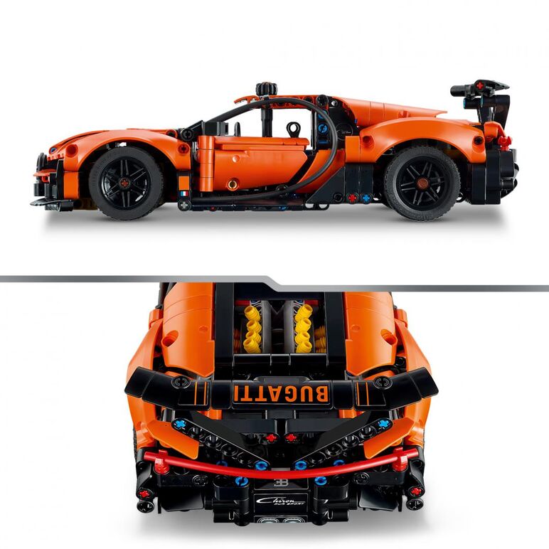 Hipermasina bugatti chiron pur sport lego42222,  Seturi de constructie | electropc.ro