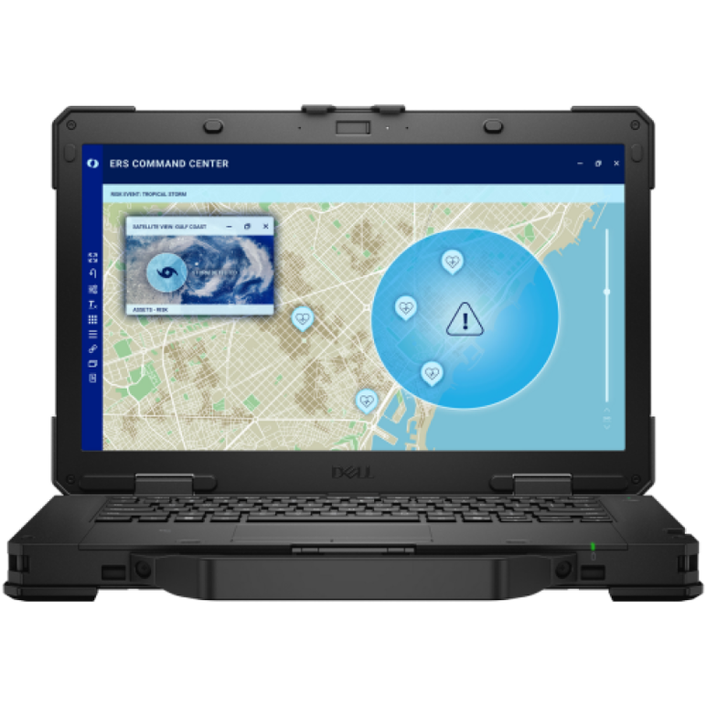 Laptop dell pro rugged 14 rb14250, rugged notebook engineered for harsh and industrial environments, reinforced chassis with rigid handle and docking pogo connector with antenna passthrough, 14" non-touch fhd display (1920 x 1080), 60 hz, wva, anti-glare,,  Laptopuri | electropc.ro