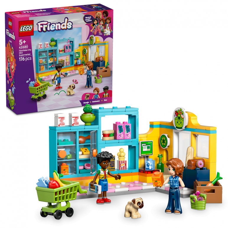 Magazinas in orasul heartlake lego42680,  Seturi de constructie | electropc.ro