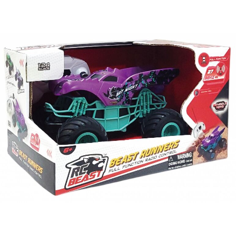 Masinuta tele. big foot, 1/24, div.cul,  Masinute | electropc.ro