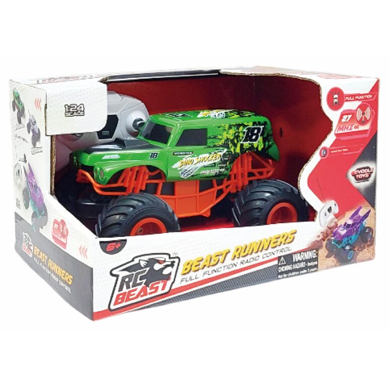 Masinuta tele. big foot, 1/24, div.cul,  Masinute | electropc.ro