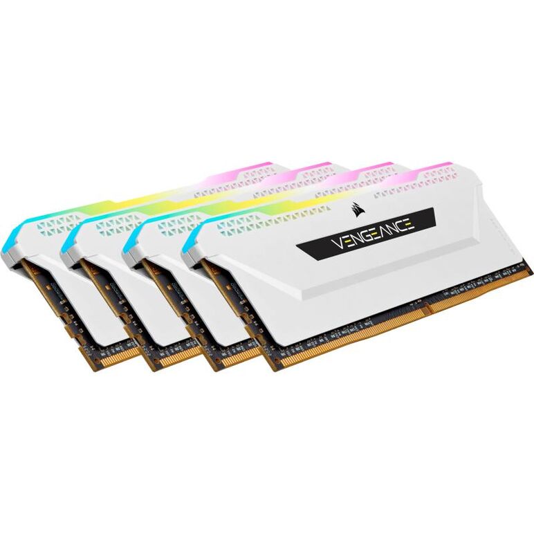 Memorie corsair vengeance rgb 32gb cmh32gx4m4e3200c16w,  Memorii RAM Desktop | electropc.ro
