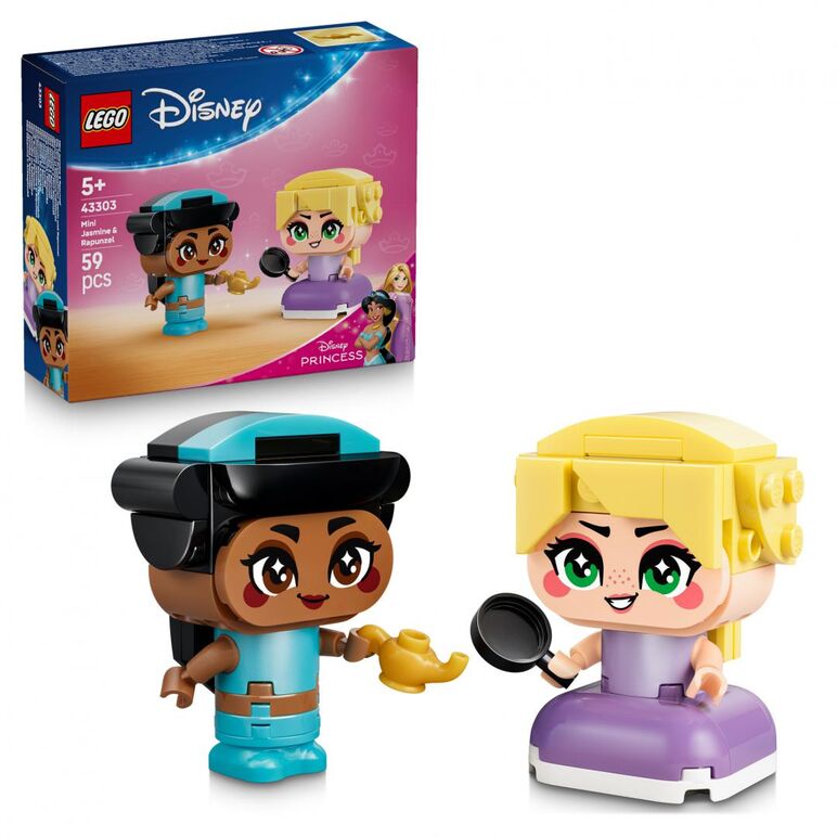 Miniprintesele jasmine si rapunzel lego43303,  Seturi de constructie | electropc.ro