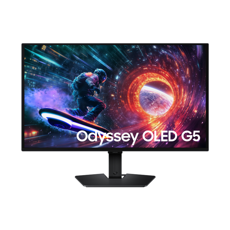 Monitor samsung 27" ls27fg500suxen, diagonal (inch): 27, diagonal (cm): 68, aspect ratio: 16:9, panel: oled, resolution: 2560x1440, refresh rate: 180hz/144hz, response time gtg: 0.03ms, brightness (max): 200 cd/m², contrast (static) : 1m:1, viewing angle:,  Monitoare LED | electropc.ro