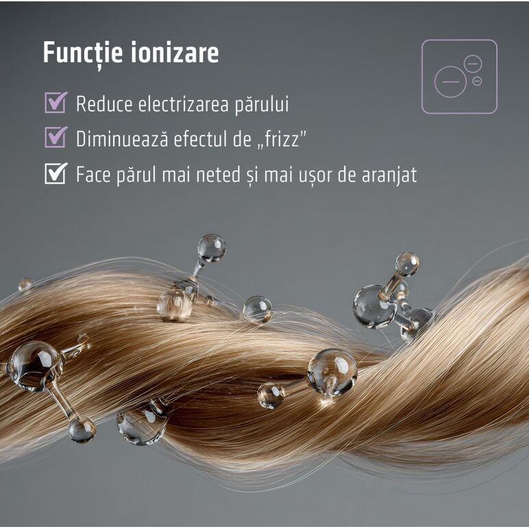 Perie cu aer cald heinner hab-y12dc-gy2,  Perii de par electrice | electropc.ro