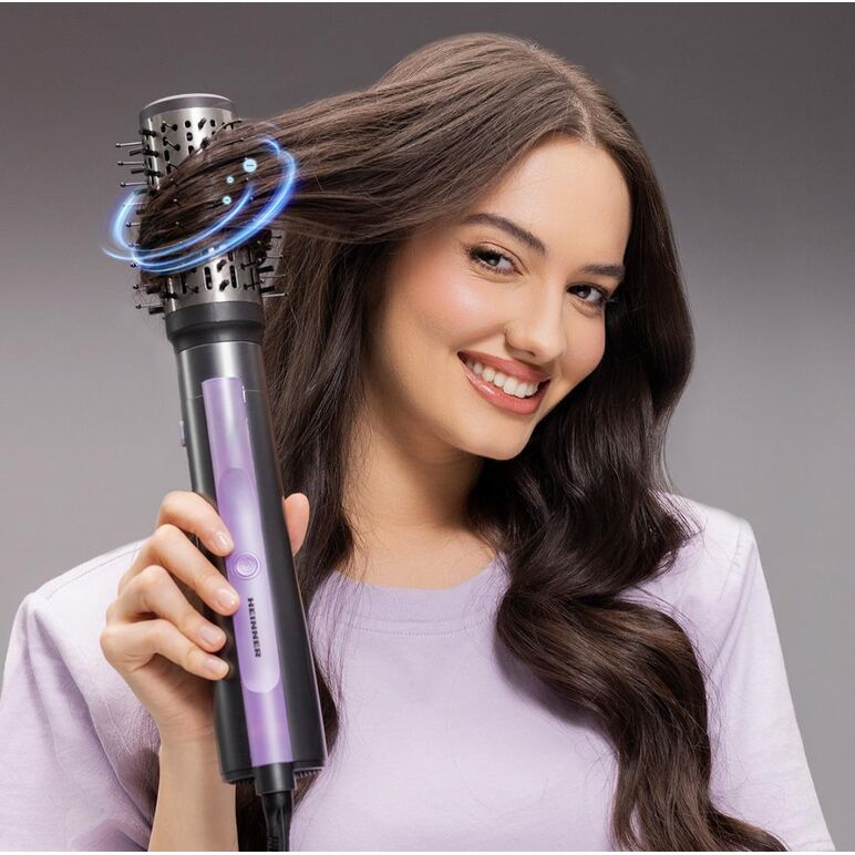 Perie cu aer cald heinner hab-y12dc-gy2,  Perii de par electrice | electropc.ro