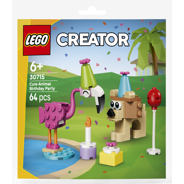 Petrecere de zi de nastere cu animalute lego30715,  Seturi de constructie | electropc.ro
