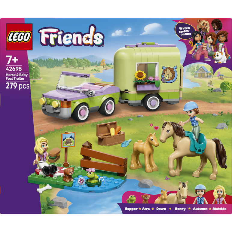 Remorca pentru cal si manz lego42695,  Seturi de constructie | electropc.ro