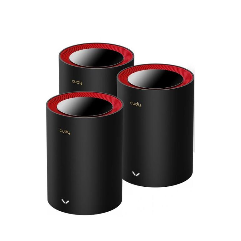 Sistem mesh wi-fi pentru intreaga casa ax3000 wi-fi 6 gigabit m3000(3- pack) cudy, 2.4 ghz, alimentare 110-240 v,  Routere Wireless | electropc.ro