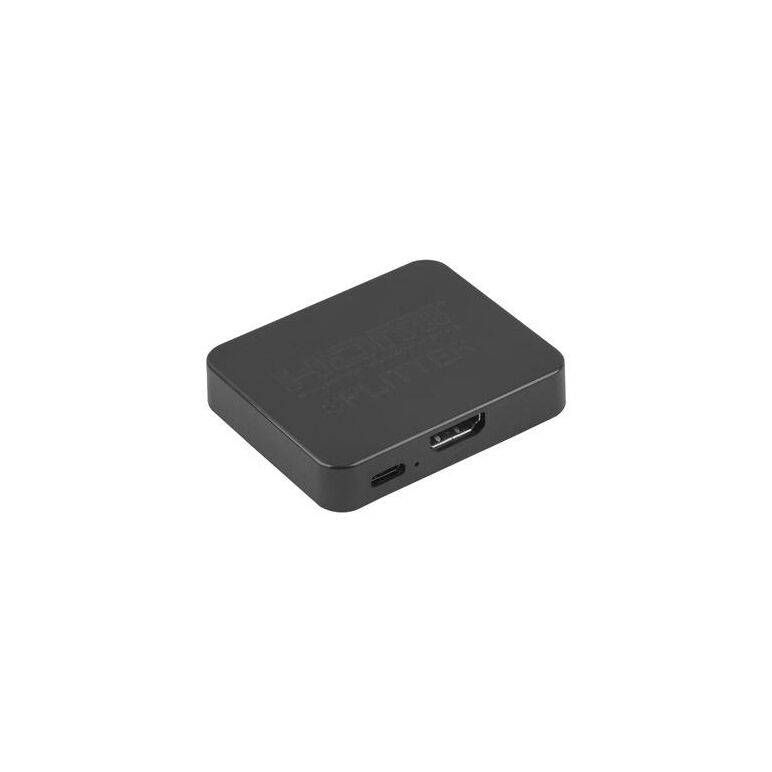Splitter video lanberg hdmi->2x hdmi 4k, rezolutie maxima 3840 x 2160 px, lungime cablu 80cm, negru,  Splittere audio-video | electropc.ro