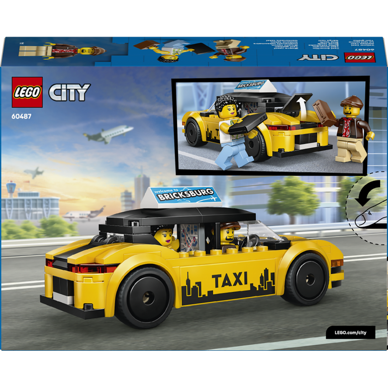Taxi galben lego60487,  Seturi de constructie | electropc.ro