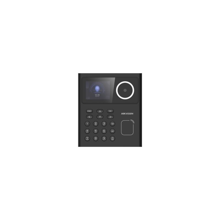 Value series face access terminal 2.4-inch lcd screen, 2 mp lens multiple authentication methods, including face, card, and pin, etc. supports m1 card face recognition duration < 0.2 s/user max. 500 faces, 1,000 cards, and 100,000 events supports isapi an,  Centrale control acces | electropc.ro