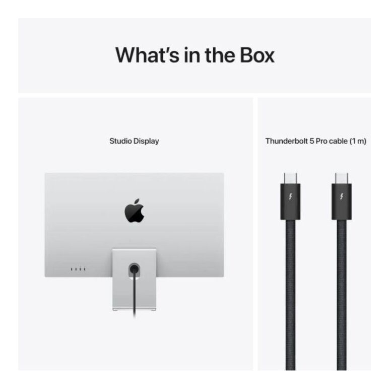 Apple studio display - 27" retina 5k - standard glass with tilt - adjustable stand,  Monitoare LED | electropc.ro