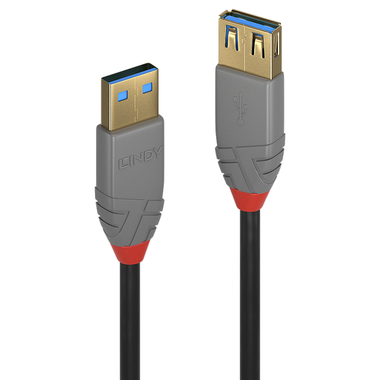 Cablu lindy 2m usb 3.2 type ext anthra line,  Cabluri periferice | electropc.ro