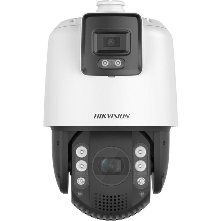 Camera de supraveghere ip speed dome 4mp hikvision ds-2se7c432mw- aeb(14f1)(p3), lentila fixa bullet: 4mm, lentila varifocala ptz: 5.9 to 188.8 mm, 32 × optical,  [bullet channel]: 0.0005 lux @ (f1.0, agc on), 0 lux cu lumina alba: 30m; [ptz channel]: col,  Camere supraveghere IP | electropc.ro